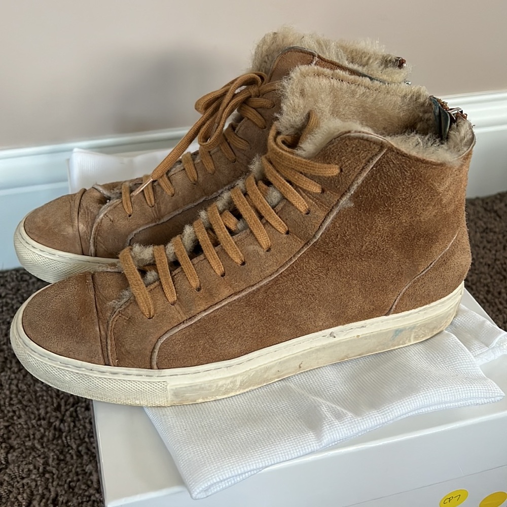 Common Projects Tournament Shearling High Tops - image 3